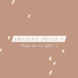 ✨ amazing deals ✨
